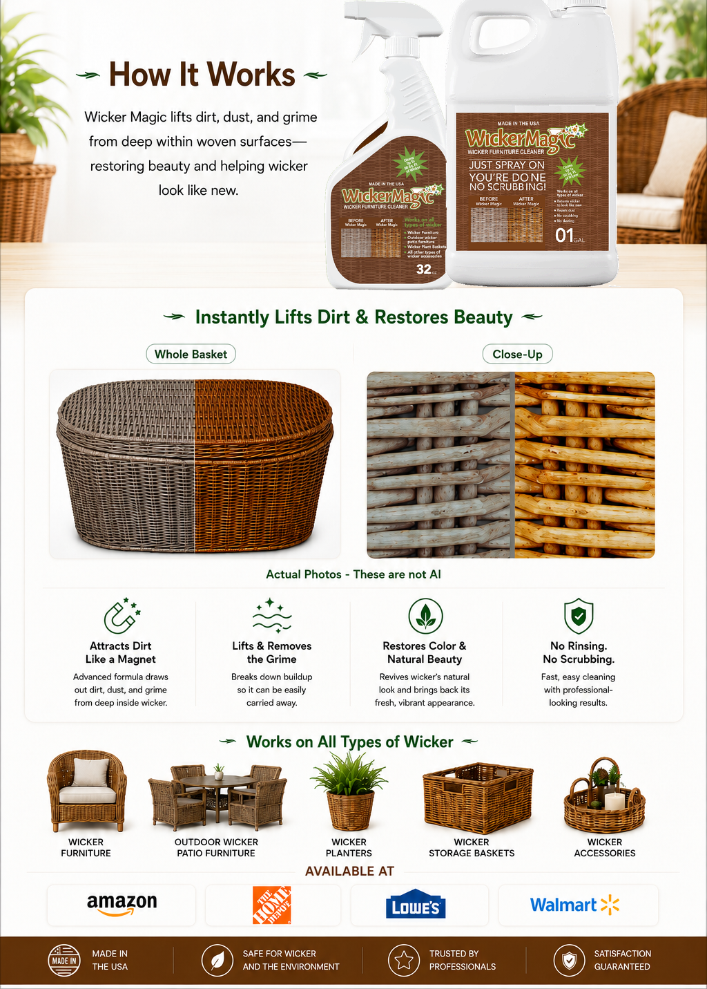 Wicker Magic | How It Works